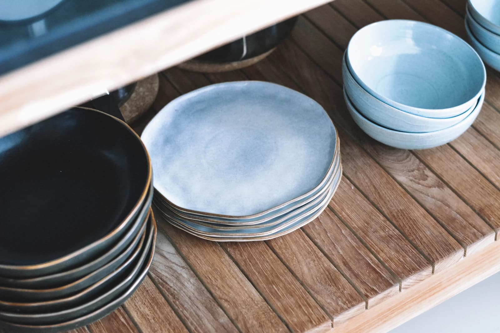 Ceramic vessels on a product website preview